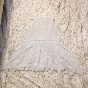 Intimately Free People Voile Lace Trapeze Dress